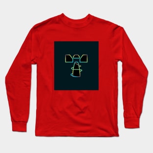 Abstract letter T style Long Sleeve T-Shirt